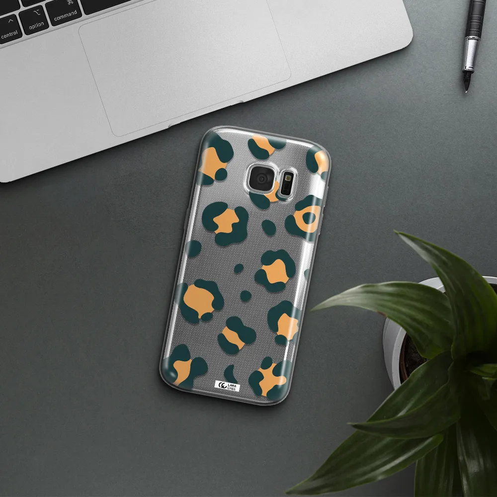 Toon Leopard Samsung S 7 Clear TPU Case