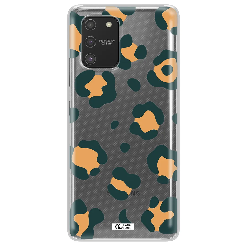 Toon Leopard Samsung S10 Lite Clear TPU Case