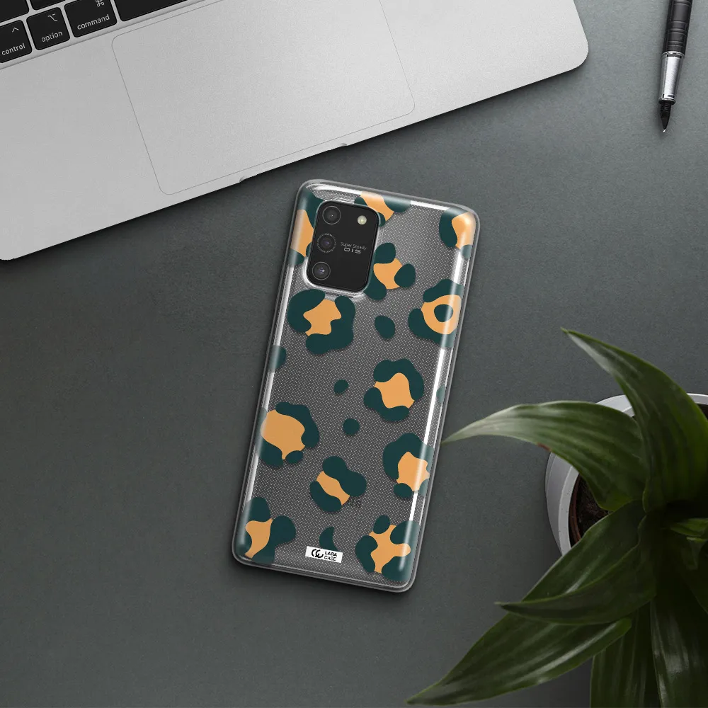 Toon Leopard Samsung S10 Lite Clear TPU Case