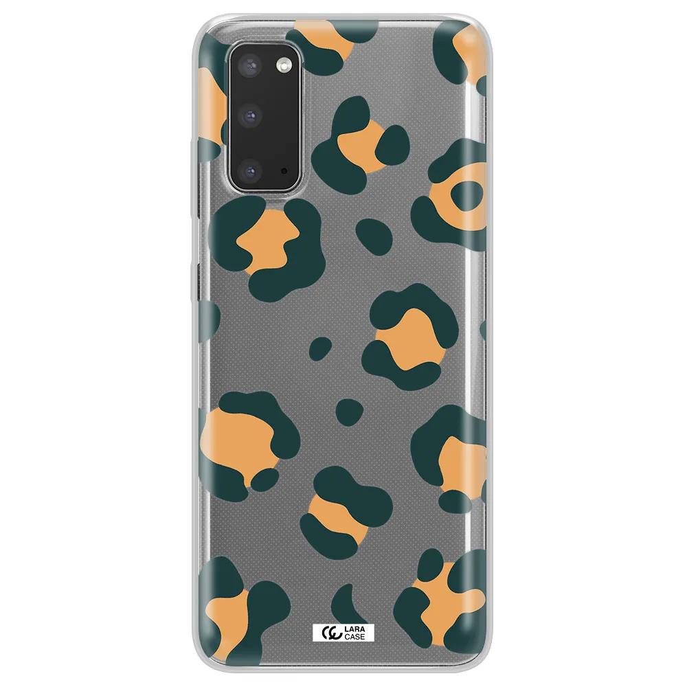 Toon Leopard Samsung S20 Clear TPU Case