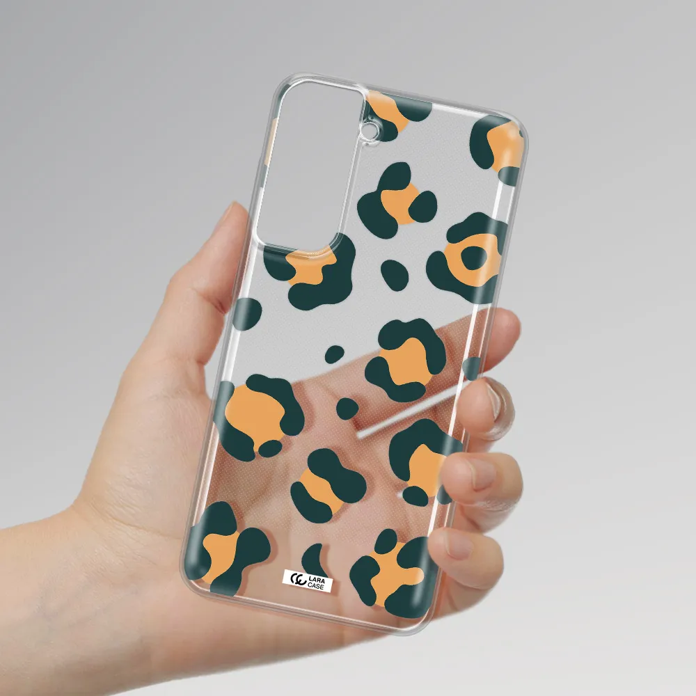 Toon Leopard Samsung S21 Fe Clear Tpu Case
