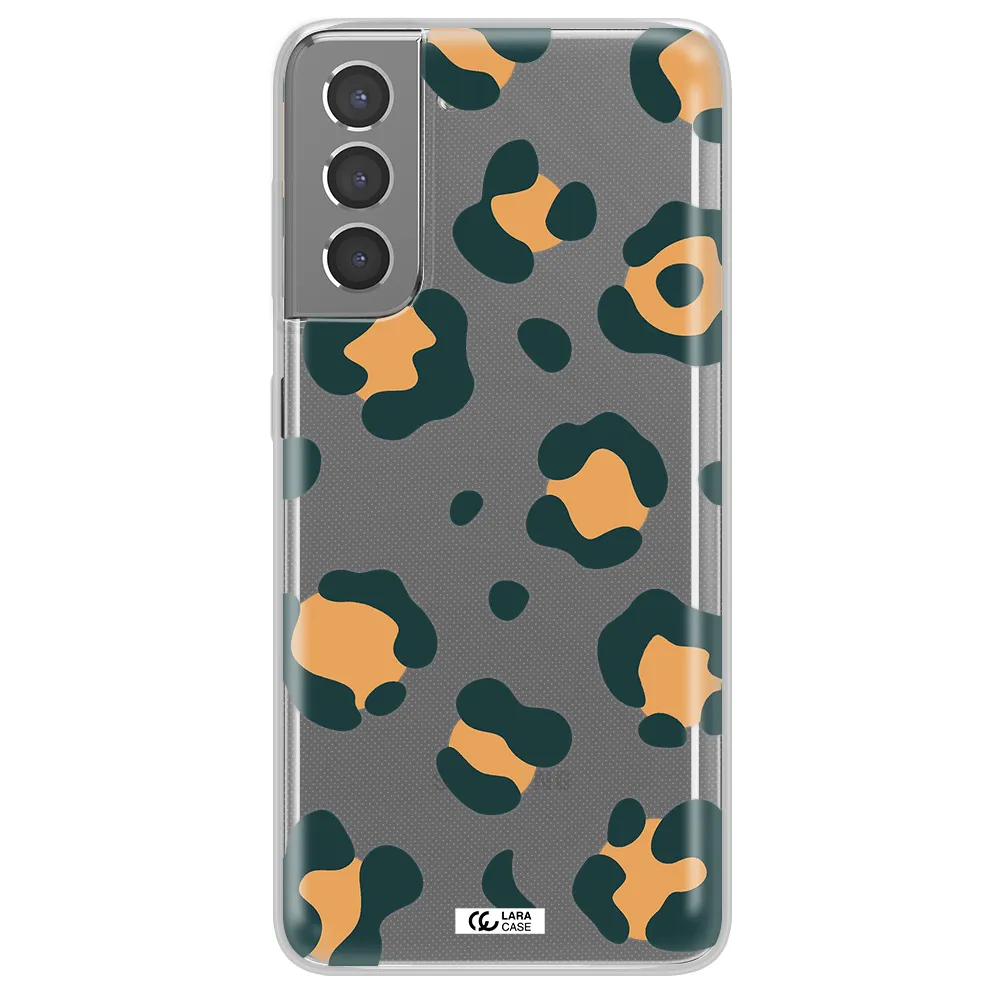 Toon Leopard Samsung S21 Plus Clear TPU Case
