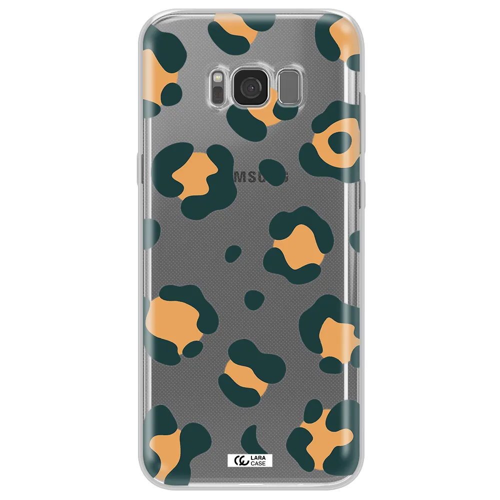 Toon Leopard Samsung S8 Clear TPU Case