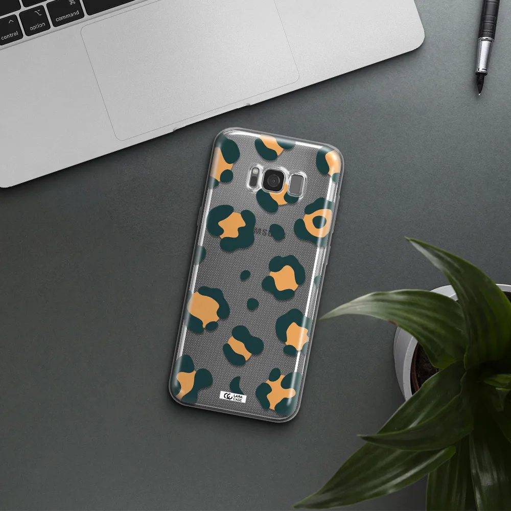 Toon Leopard Samsung S8 Clear TPU Case