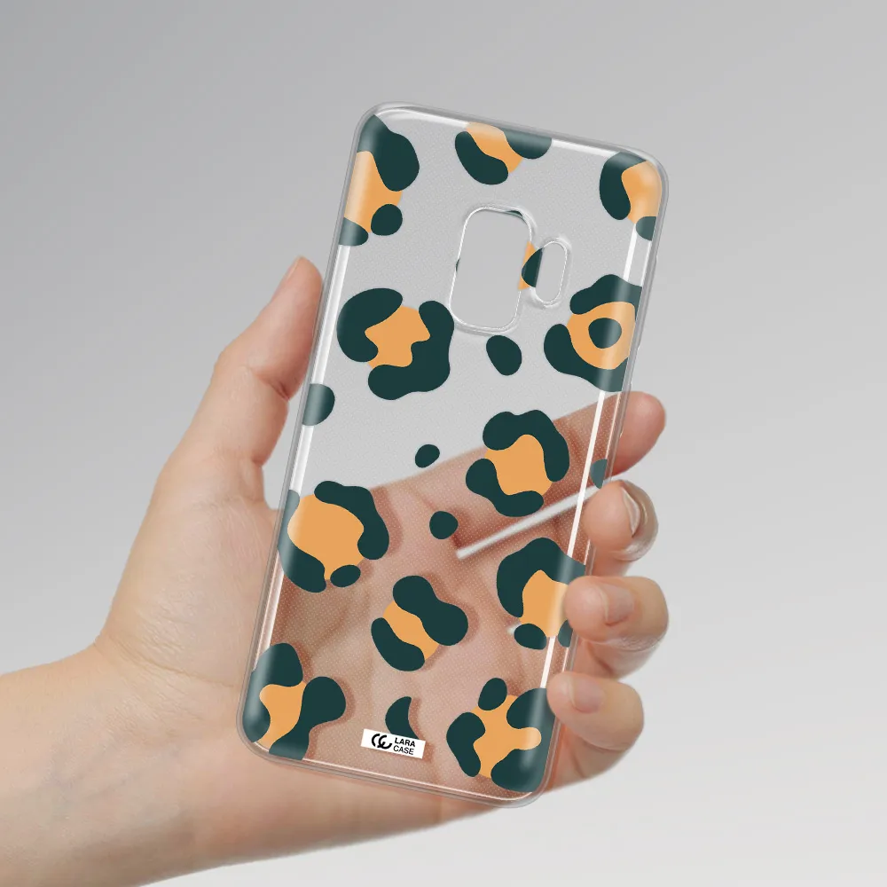 Toon Leopard Samsung S9 Clear TPU Case