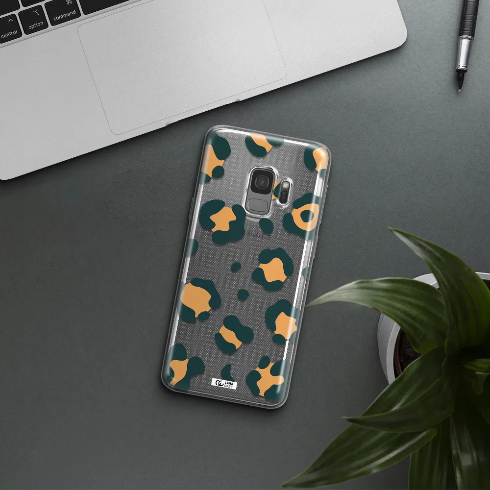 Toon Leopard Samsung S9 Clear TPU Case