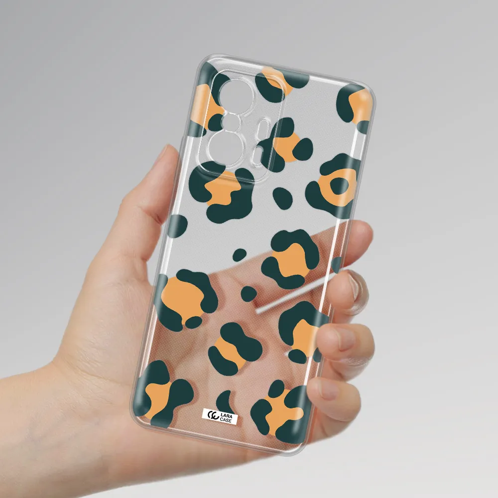 Toon Leopard Xiaomi 11T Clear Tpu Case