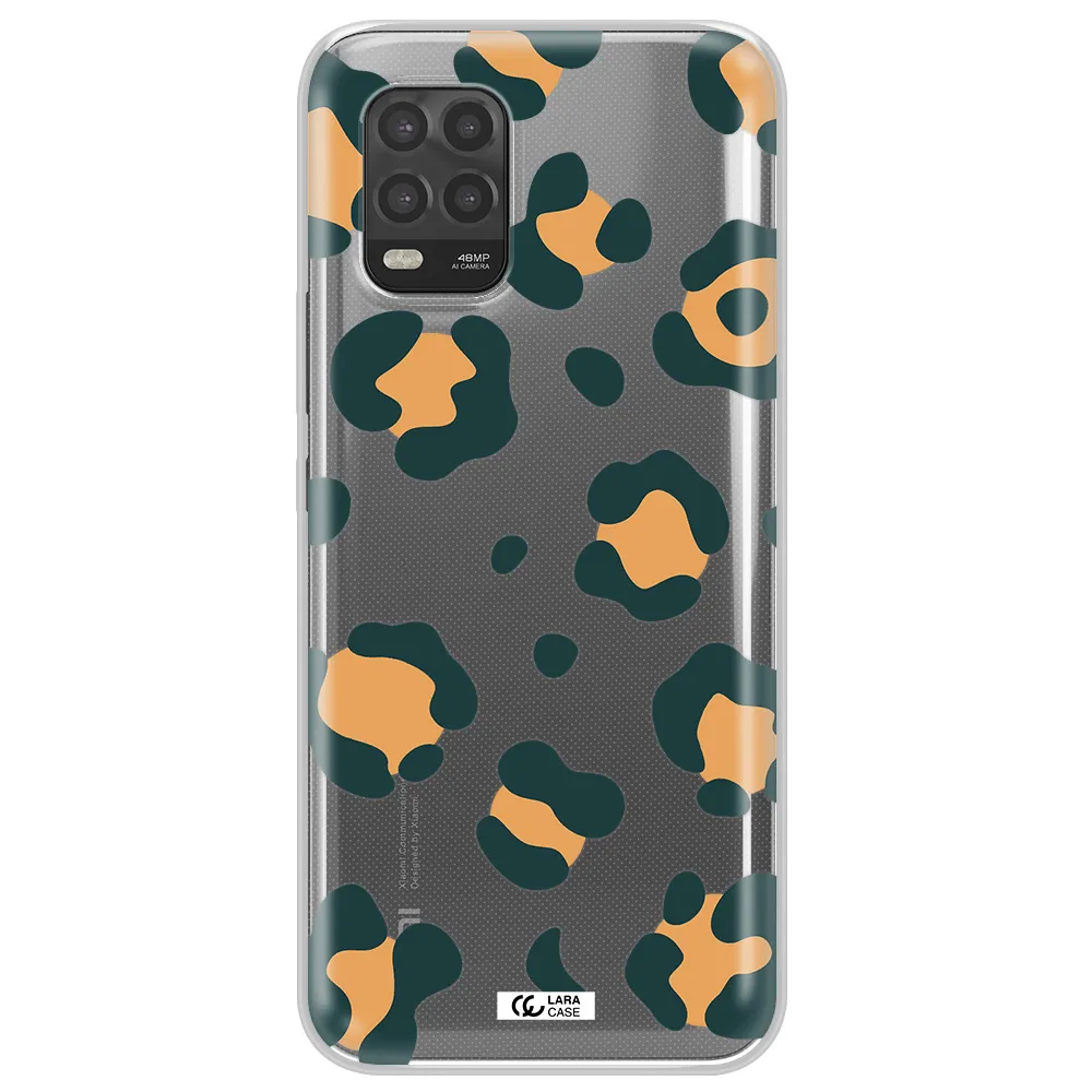 Toon Leopard Xiaomi Mi 10 Lite Clear TPU Case