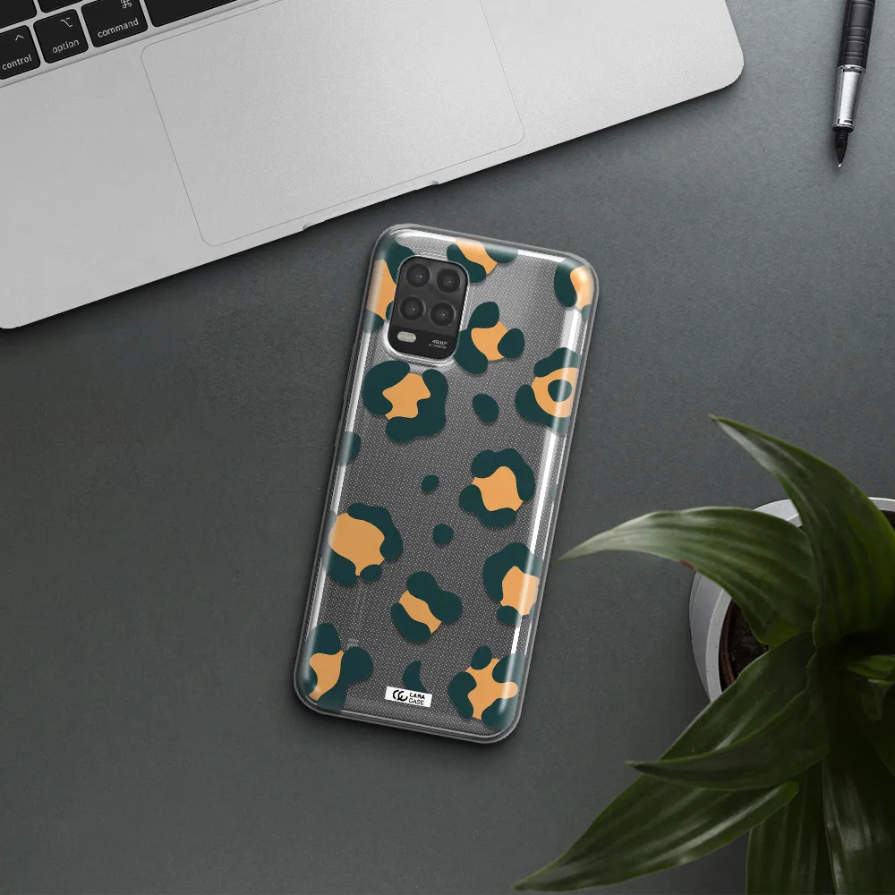 Toon Leopard Xiaomi Mi 10 Lite Clear TPU Case