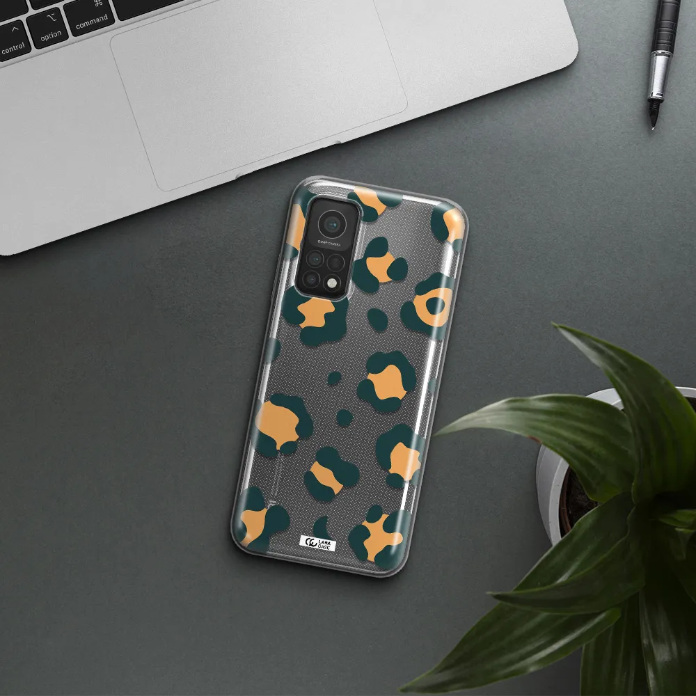 Toon Leopard Xiaomi Mi 10T Clear TPU Case