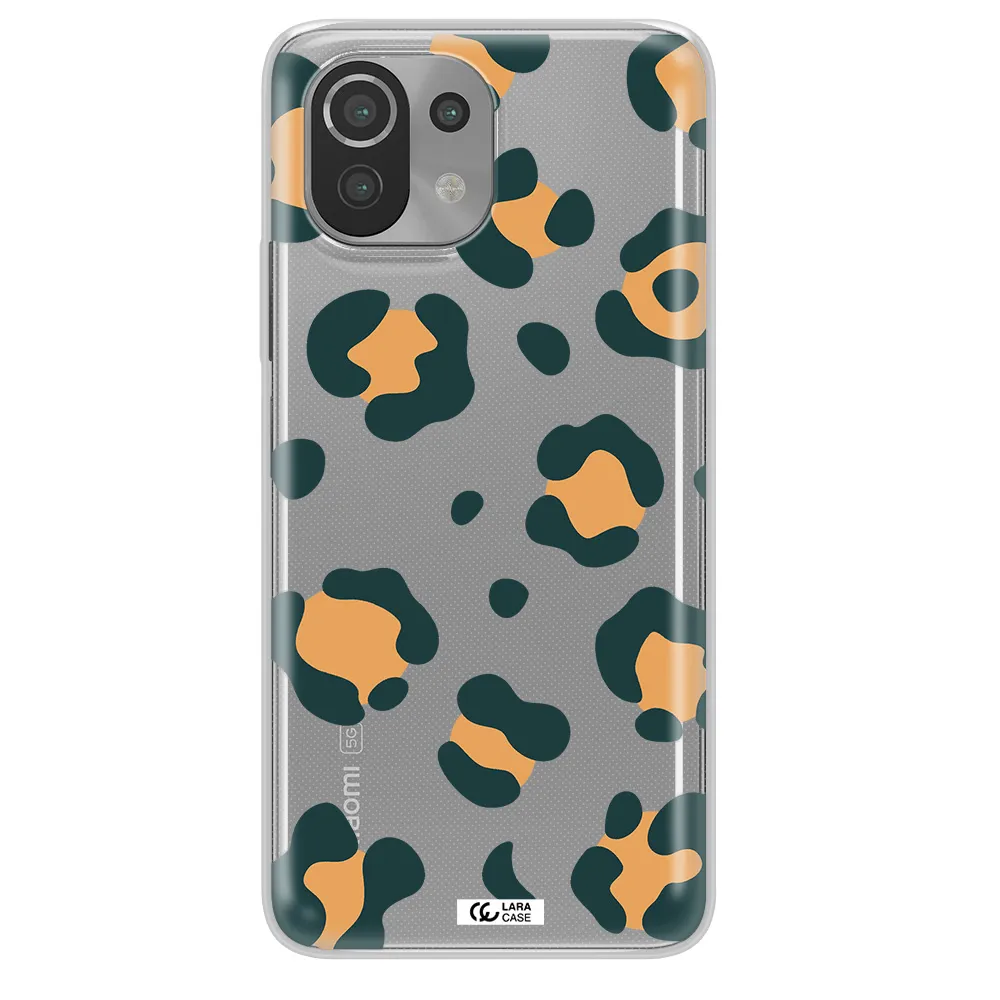 Toon Leopard Xiaomi Mi 11 Lite Clear TPU Case