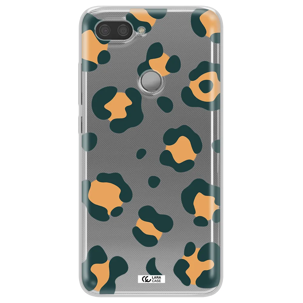 Toon Leopard Xiaomi Mi 8 Lite Clear TPU Case