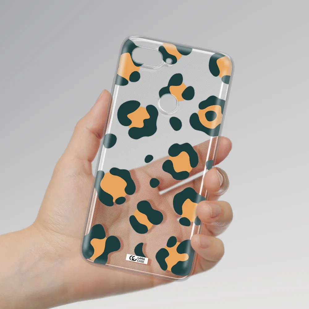 Toon Leopard Xiaomi Mi 8 Lite Clear TPU Case