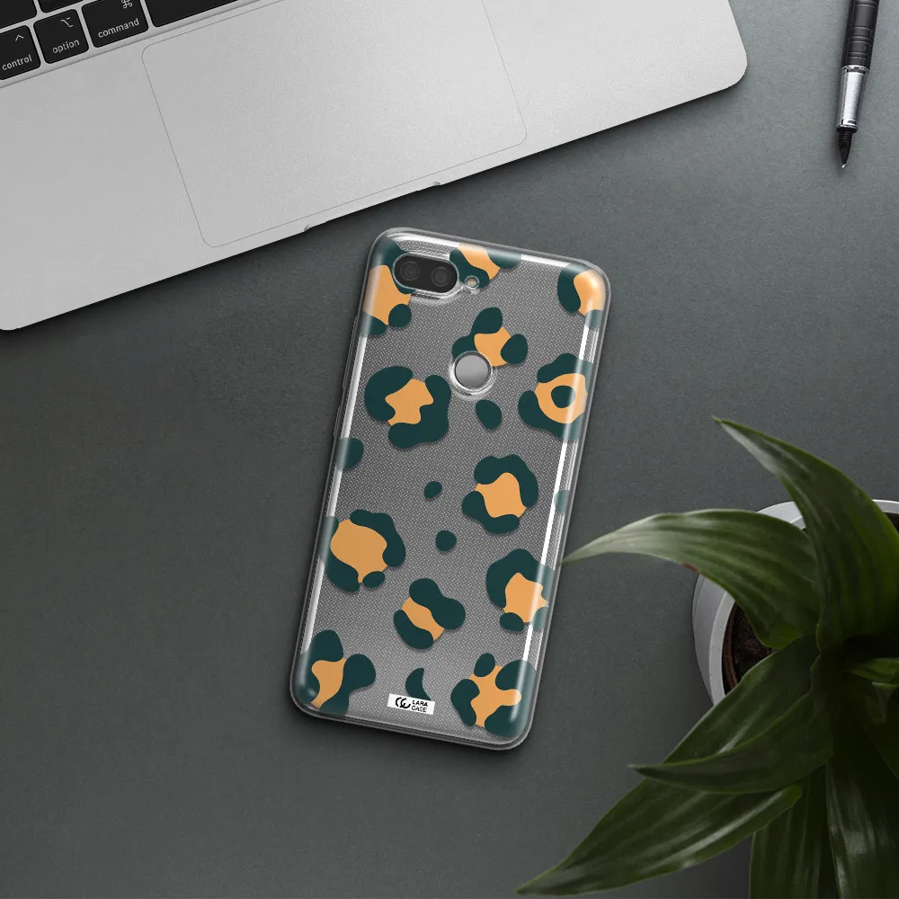 Toon Leopard Xiaomi Mi 8 Lite Clear TPU Case