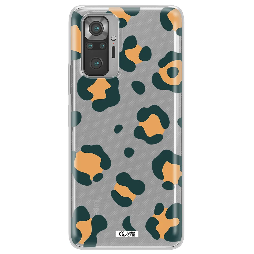 Toon Leopard Xiaomi Note 10 Pro Clear TPU Case