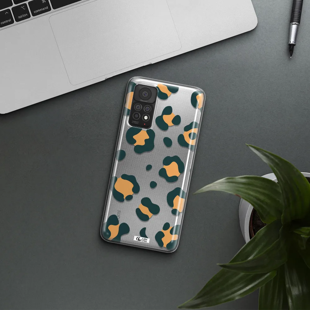 Toon Leopard Xiaomi Note 11 Pro Clear TPU Case