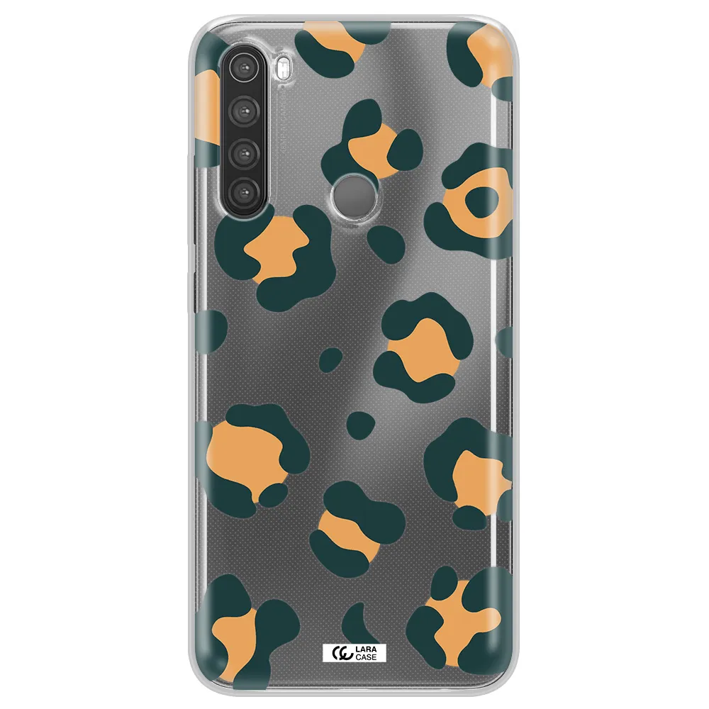 Toon Leopard Xiaomi Note 8 Clear TPU Case