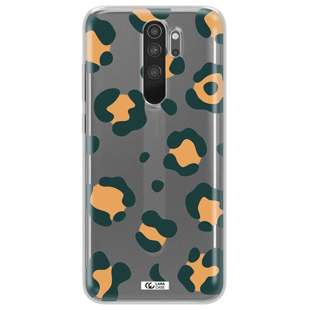 Toon Leopard Xiaomi Note 8 Pro Clear TPU Case