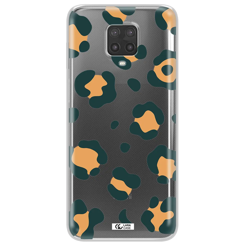 Toon Leopard Xiaomi Note 9 Pro Clear TPU Case
