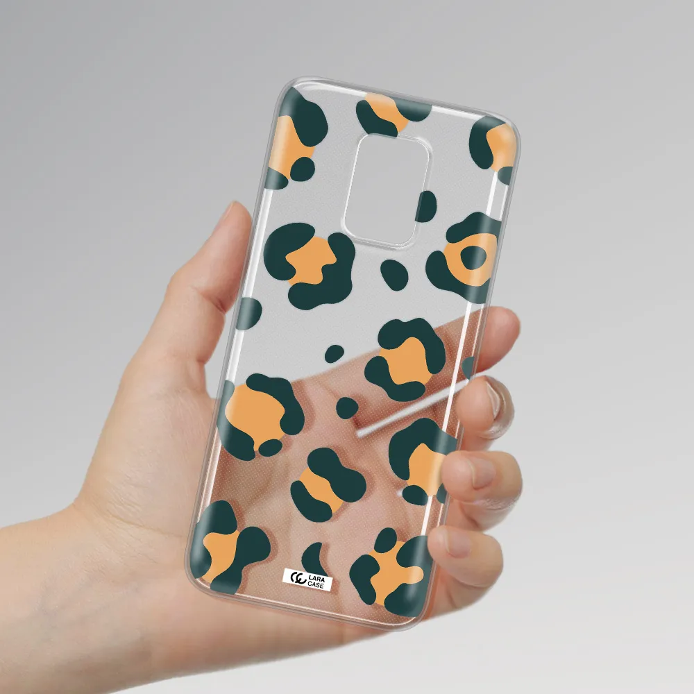 Toon Leopard Xiaomi Note 9S Clear TPU Case