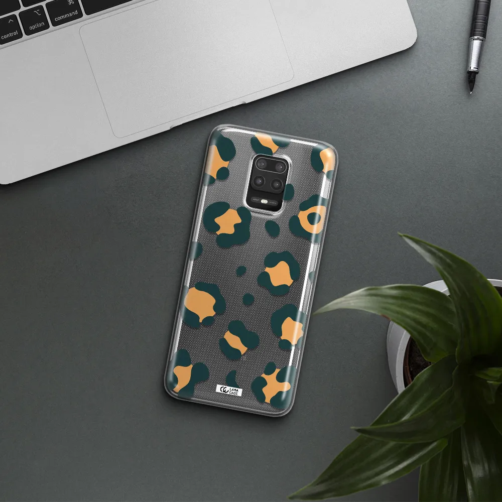 Toon Leopard Xiaomi Note 9S Clear TPU Case