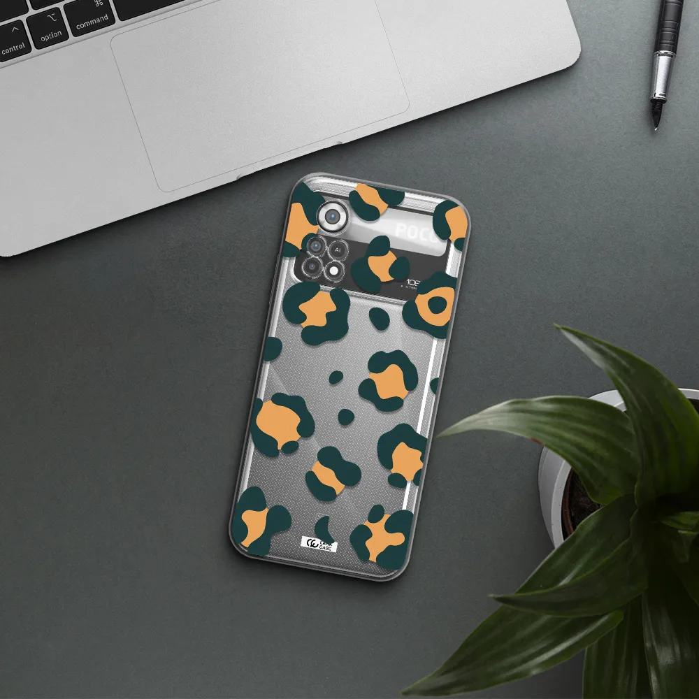 Toon Leopard Xiaomi Poco X4 Pro Clear TPU Case