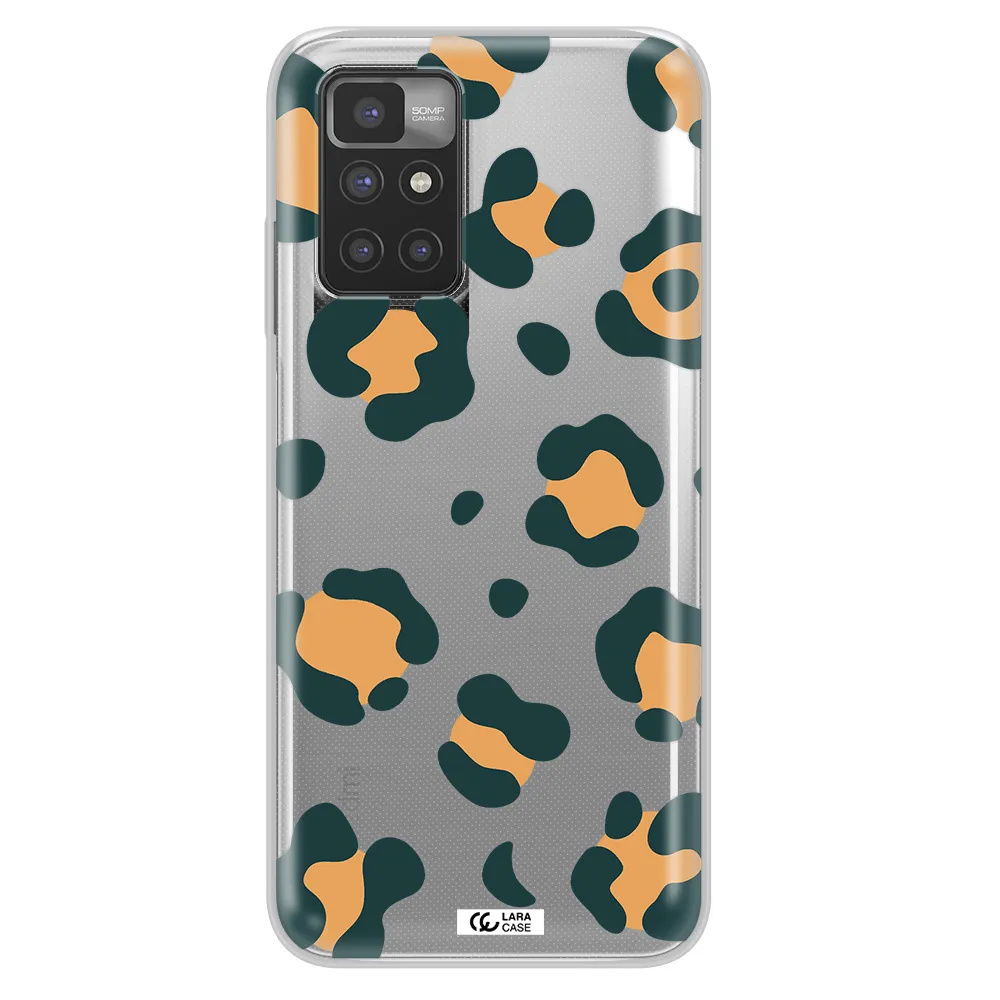 Toon Leopard Xiaomi Redmi 10 Clear TPU Case