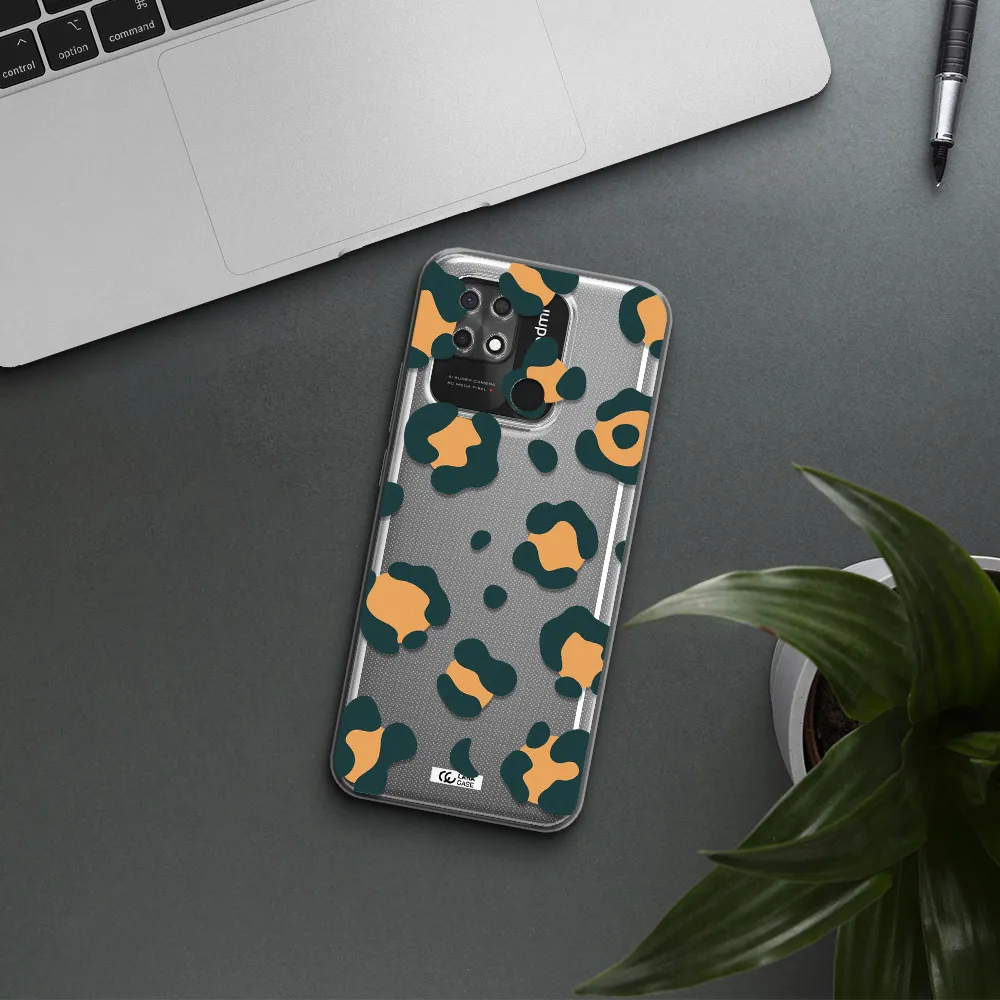 Toon Leopard Xiaomi Redmi 10C Clear TPU Case