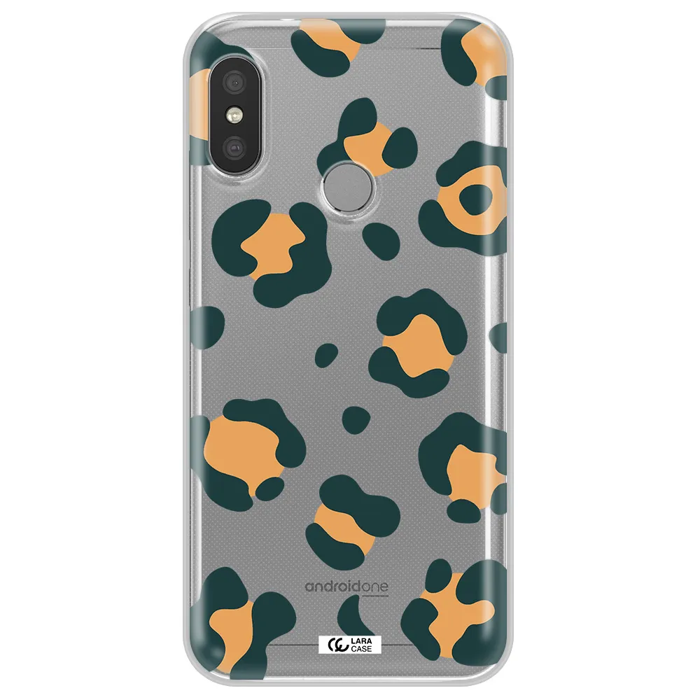 Toon Leopard Xiaomi Redmi 6 Pro Clear TPU Case