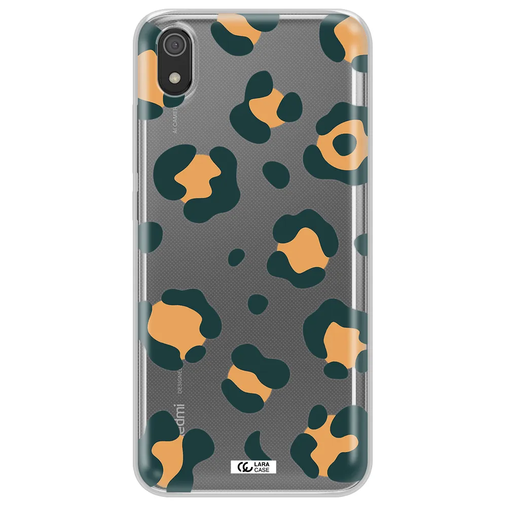 Toon Leopard Xiaomi Redmi 7A Clear TPU Case