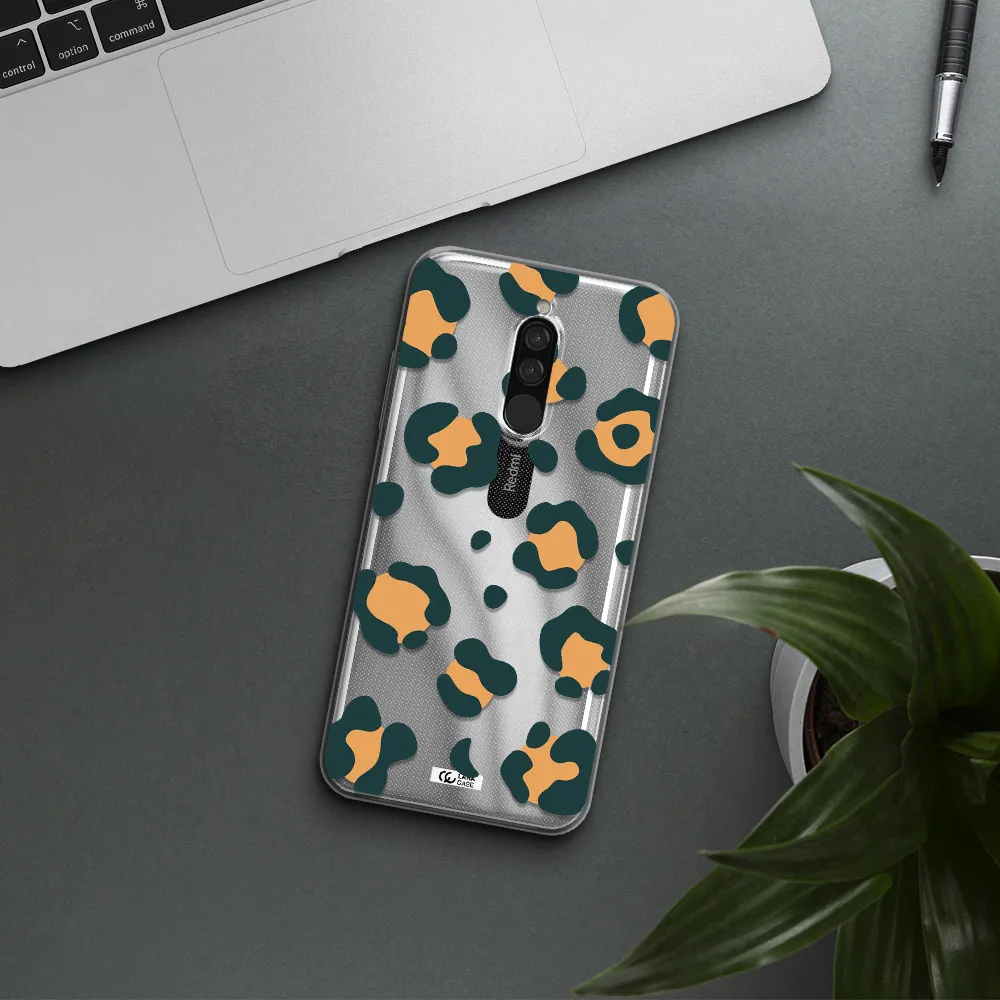 Toon Leopard Xiaomi Redmi 8 Clear Tpu Case