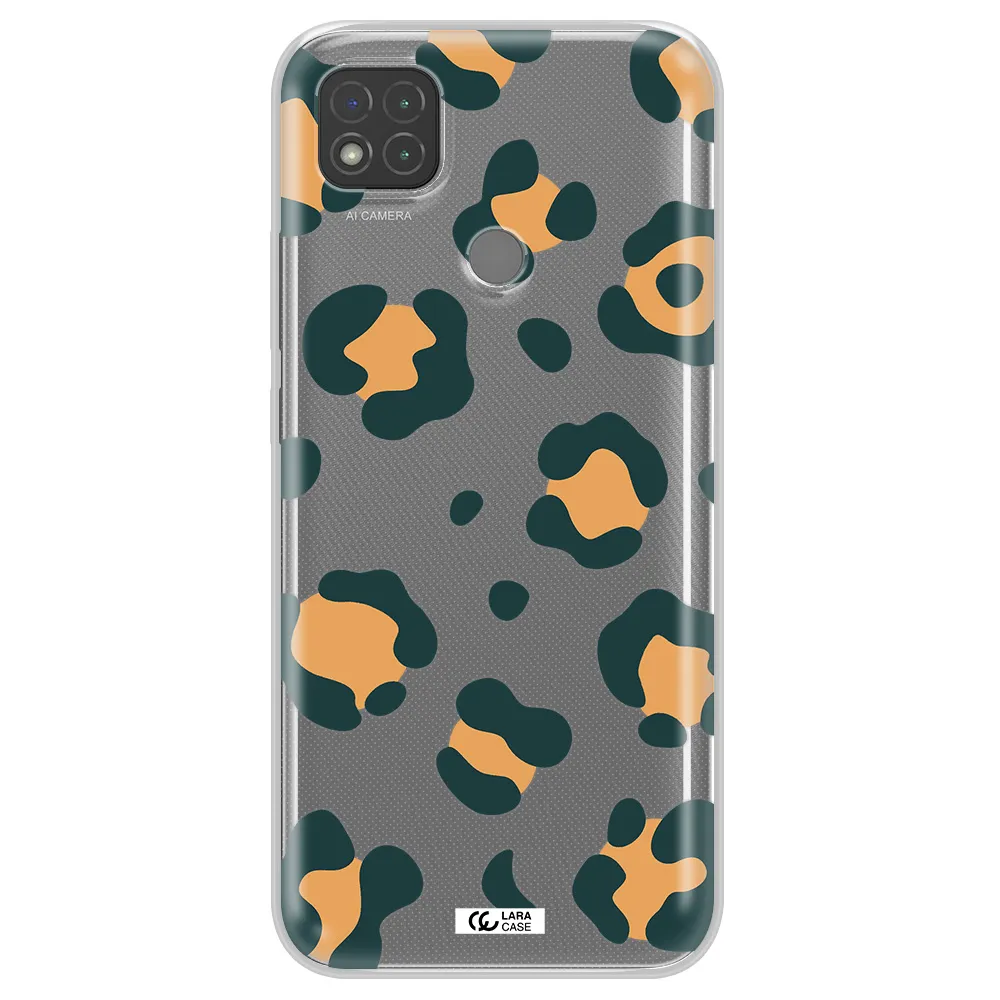 Toon Leopard Xiaomi Redmi 9C Clear TPU Case
