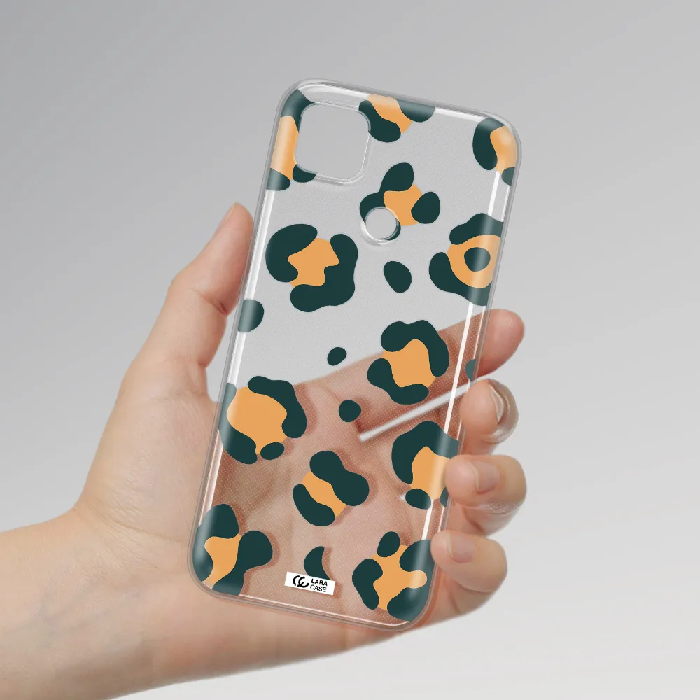 Toon Leopard Xiaomi Redmi 9C Clear TPU Case
