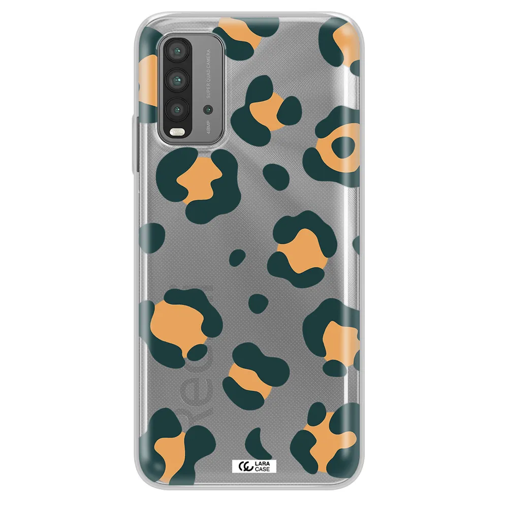 Toon Leopard Xiaomi Redmi 9T Clear TPU Case