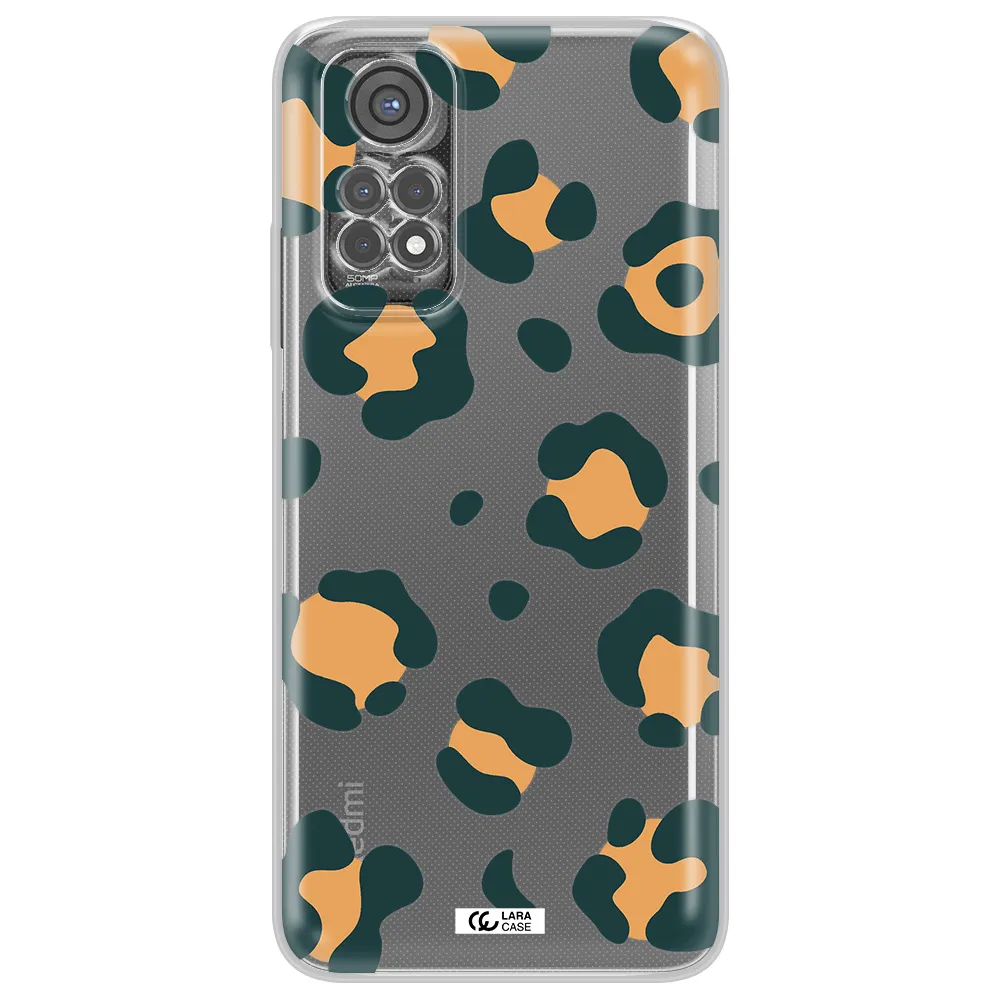 Toon Leopard Xiaomi Redmi Note 11S Clear Tpu Case