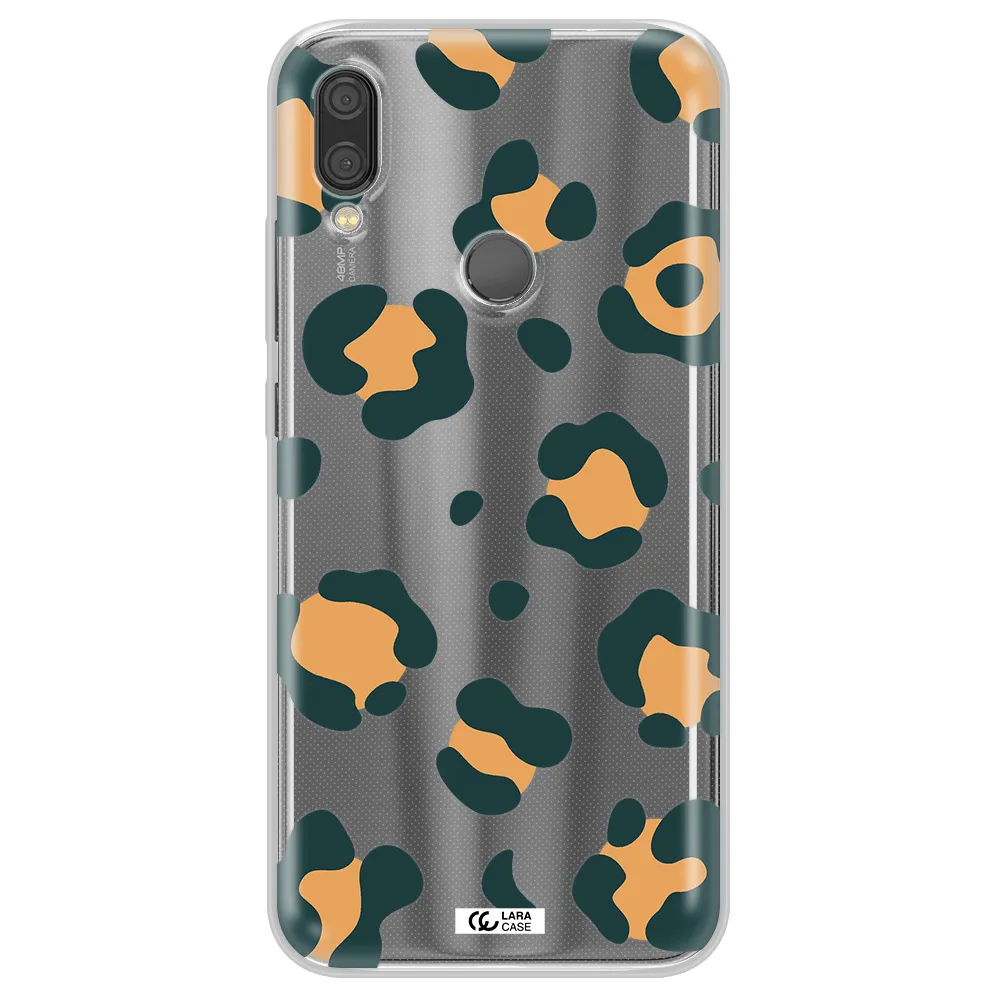 Toon Leopard Xiaomi Redmi Note 7 Clear TPU Case