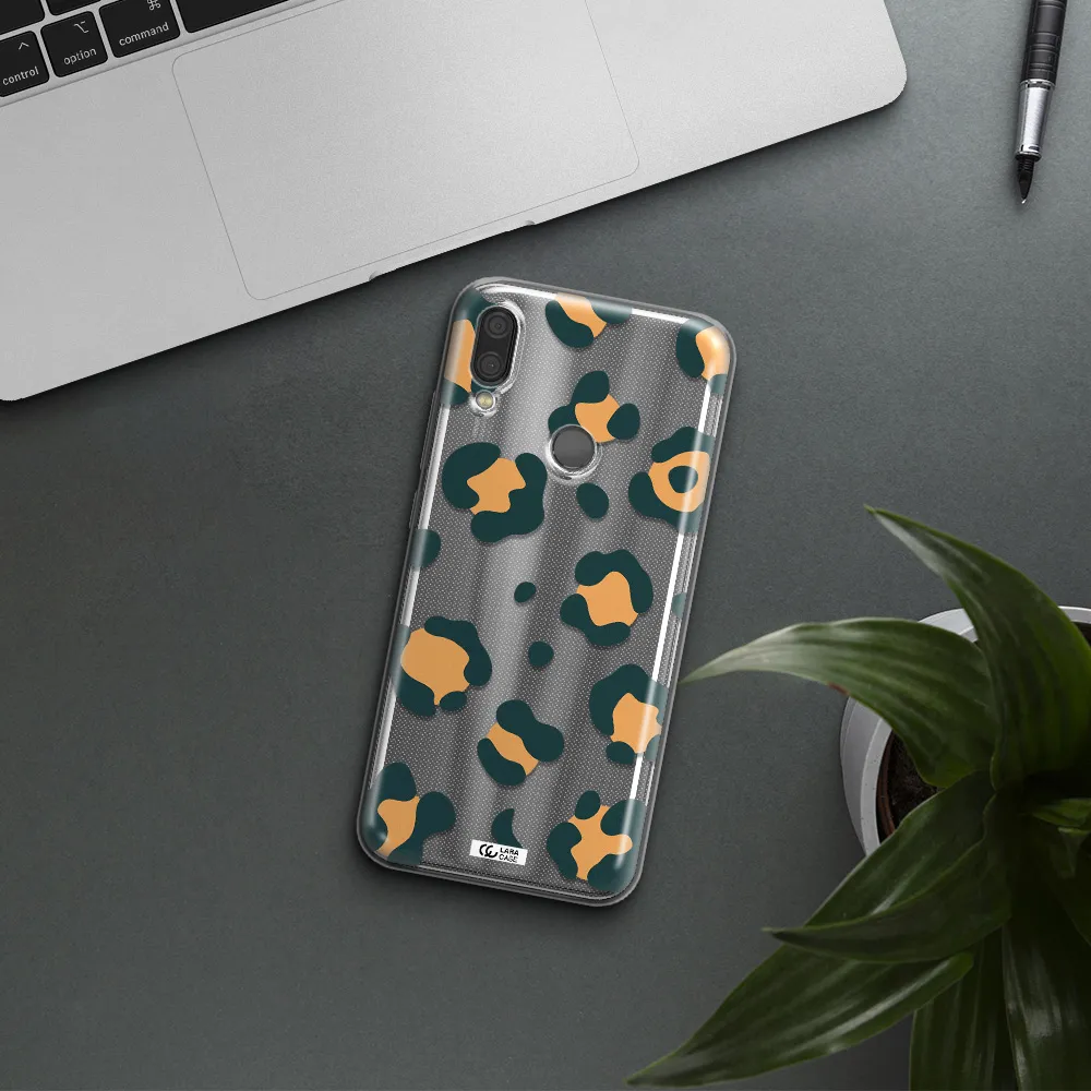 Toon Leopard Xiaomi Redmi Note 7 Clear TPU Case