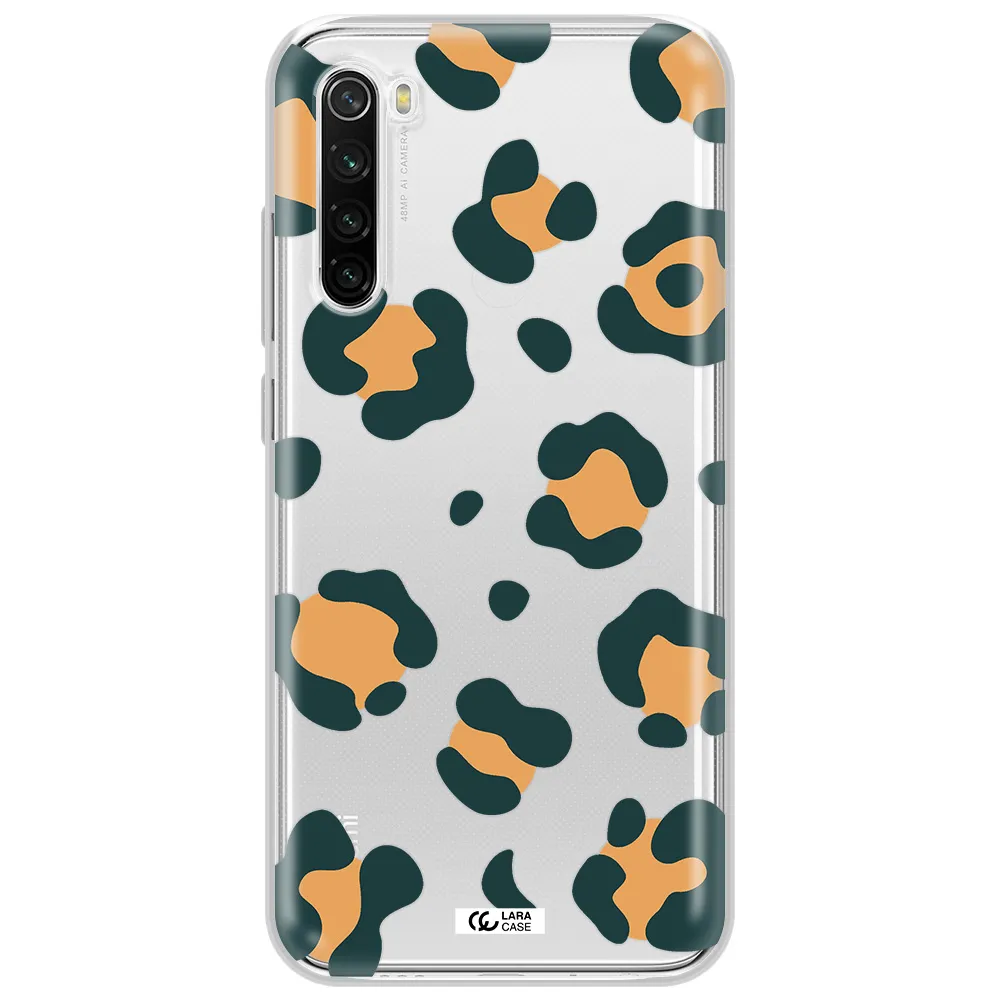 Toon Leopard Xiaomi Redmi Note 8T Clear Tpu Case