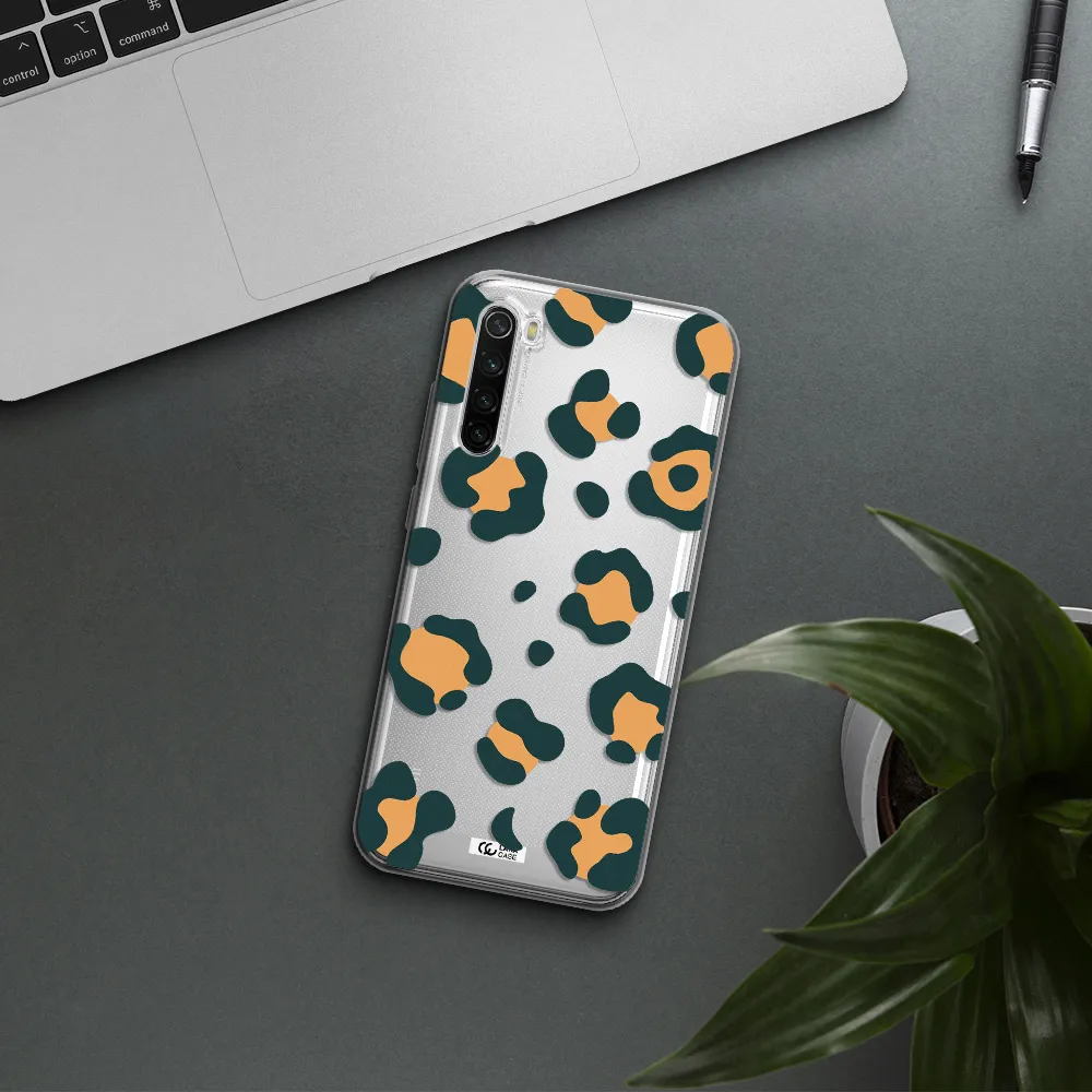 Toon Leopard Xiaomi Redmi Note 8T Clear Tpu Case