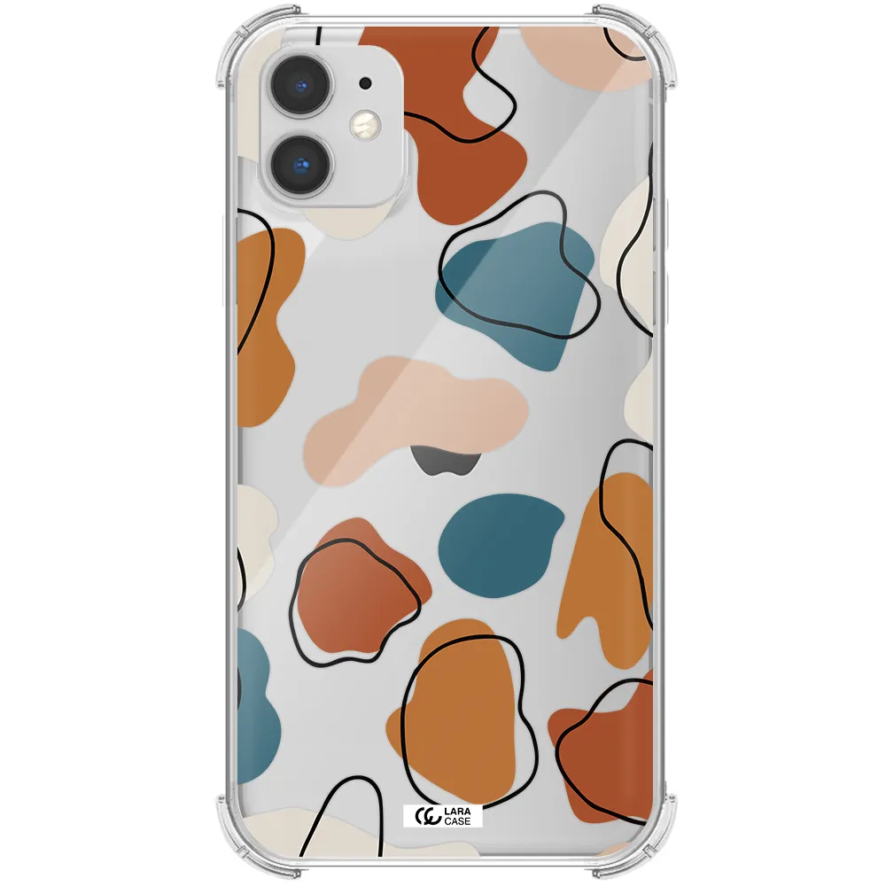 Boho Art Apple iPhone 11 Clear PC Case