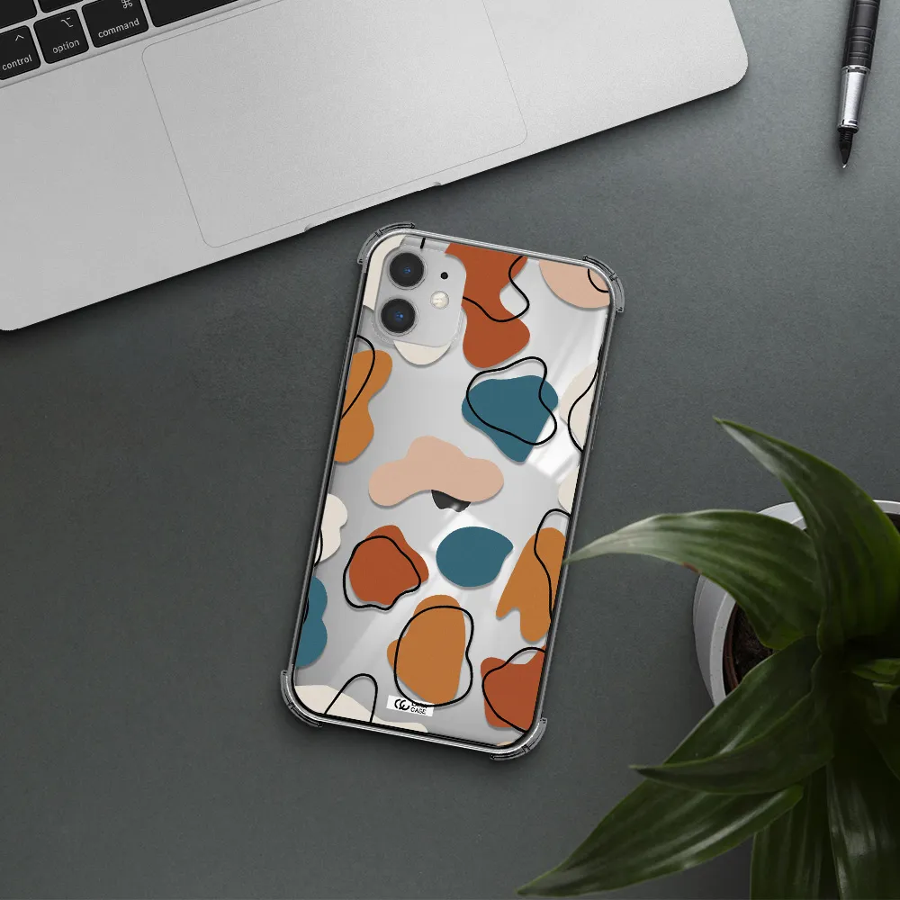 Boho Art Apple iPhone 11 Clear PC Case