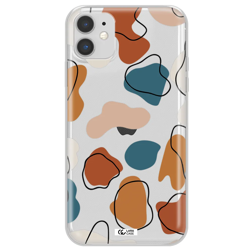 Boho Art Apple iPhone 11 Clear TPU Case