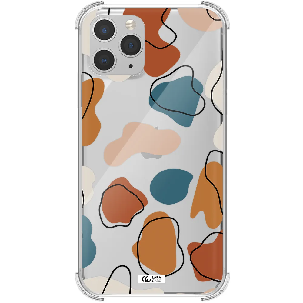 Boho Art Apple iPhone 11 pro Clear PC Case