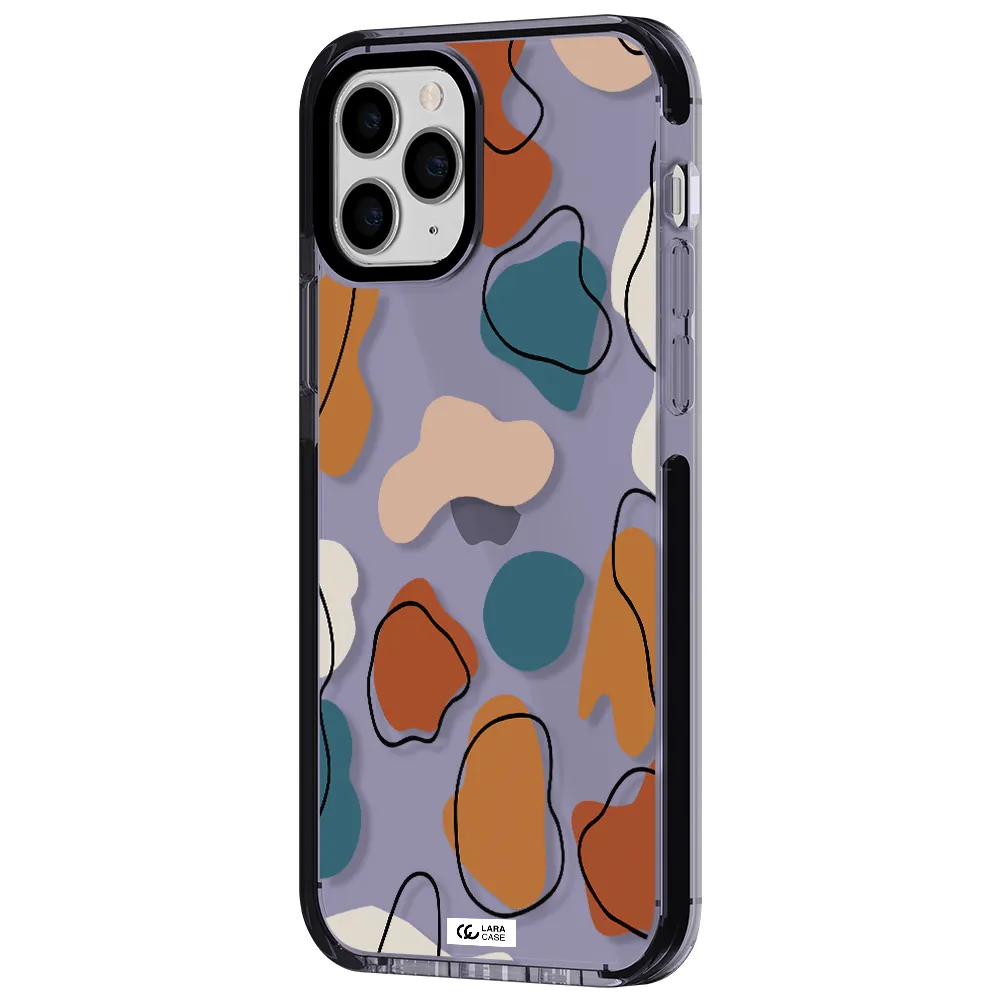 Boho Art Apple iPhone 11 pro max impact Lilac Case