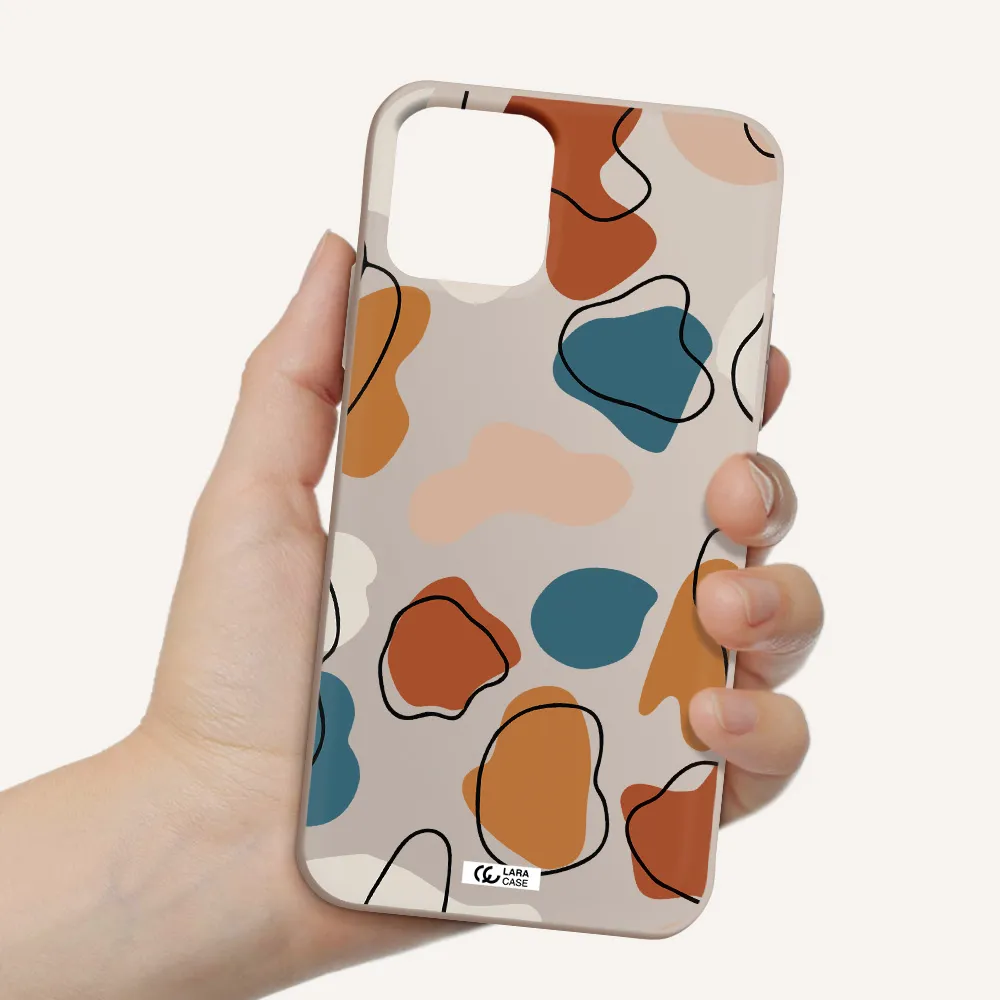 Boho Art Apple iPhone 11 pro max Silicone Stone Case