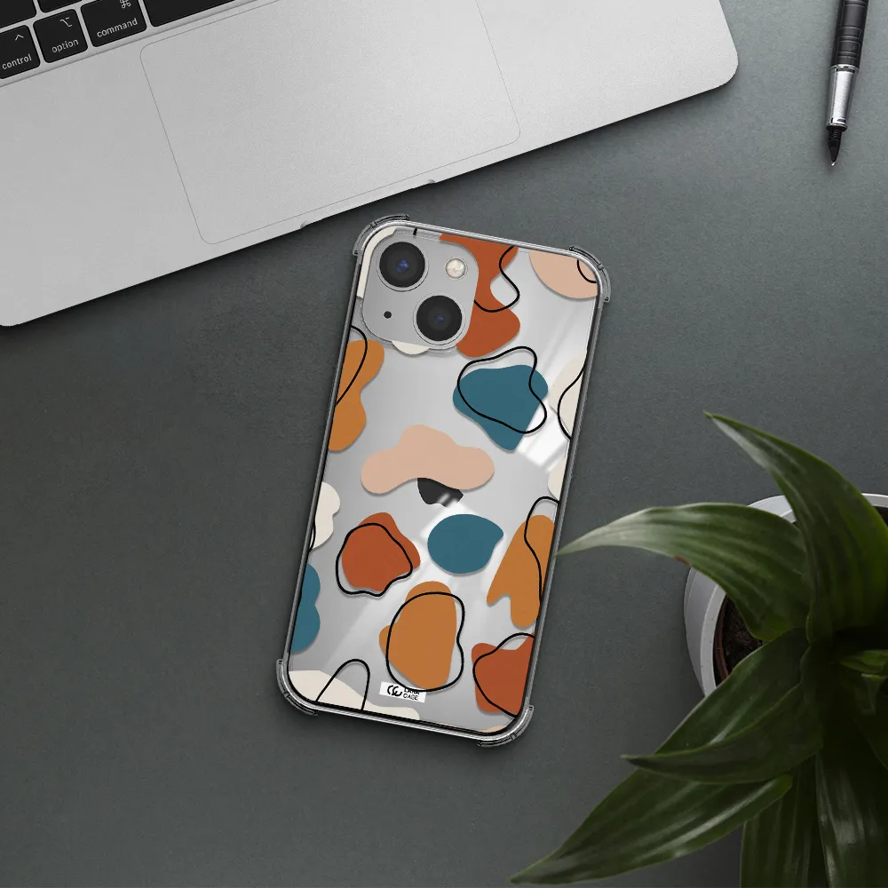 Boho Art Apple iPhone 13 Clear PC Case