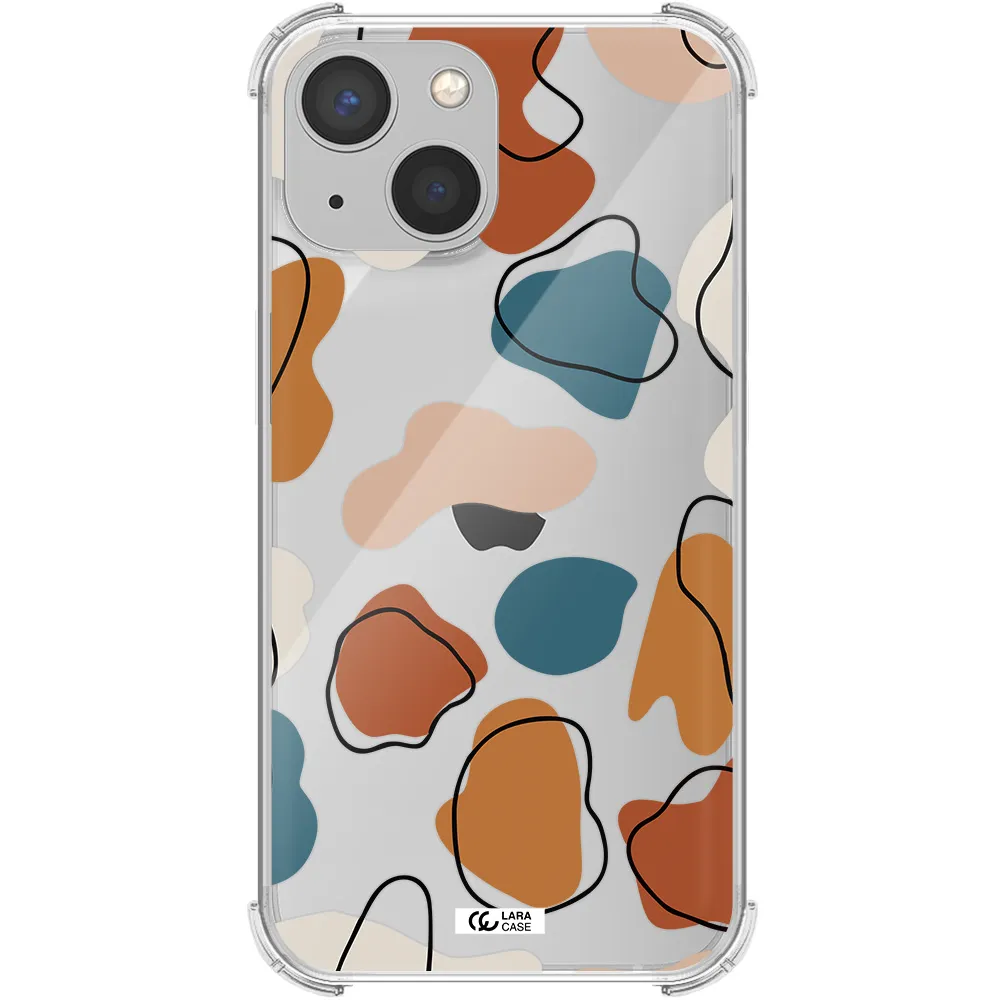 Boho Art Apple iPhone 13 mini Clear PC Case