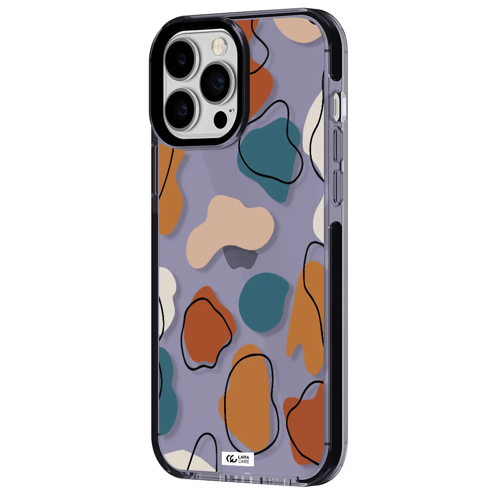 Boho Art Apple iPhone 13 Pro Max impact Lilac Case