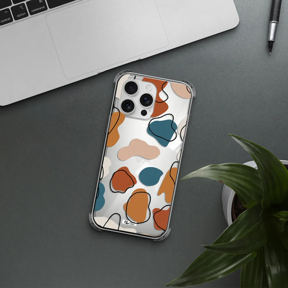 Boho Art Apple Iphone 16 Pro Max Clear Pc Case