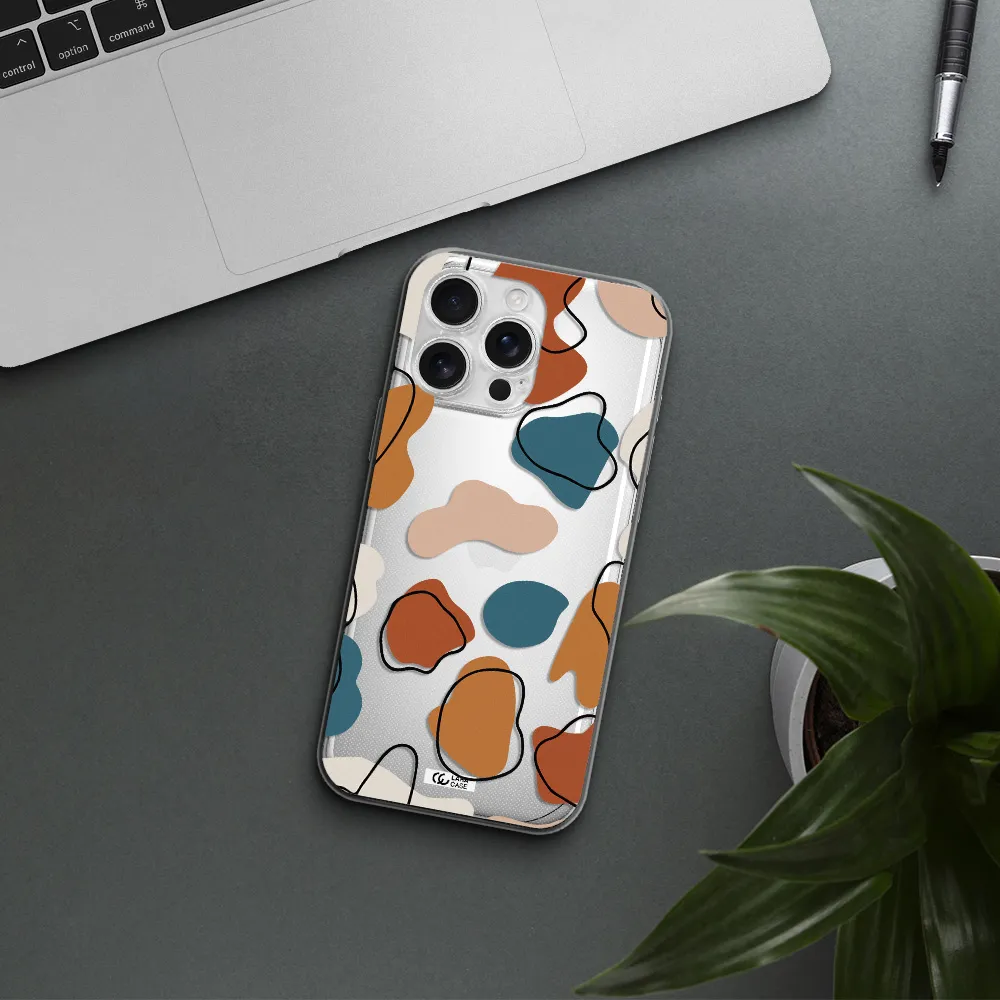 Boho Art Apple Iphone 16 Pro Max Clear Tpu Case